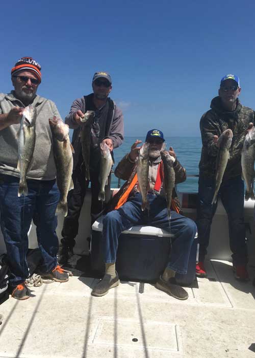 great fishing on lake erie