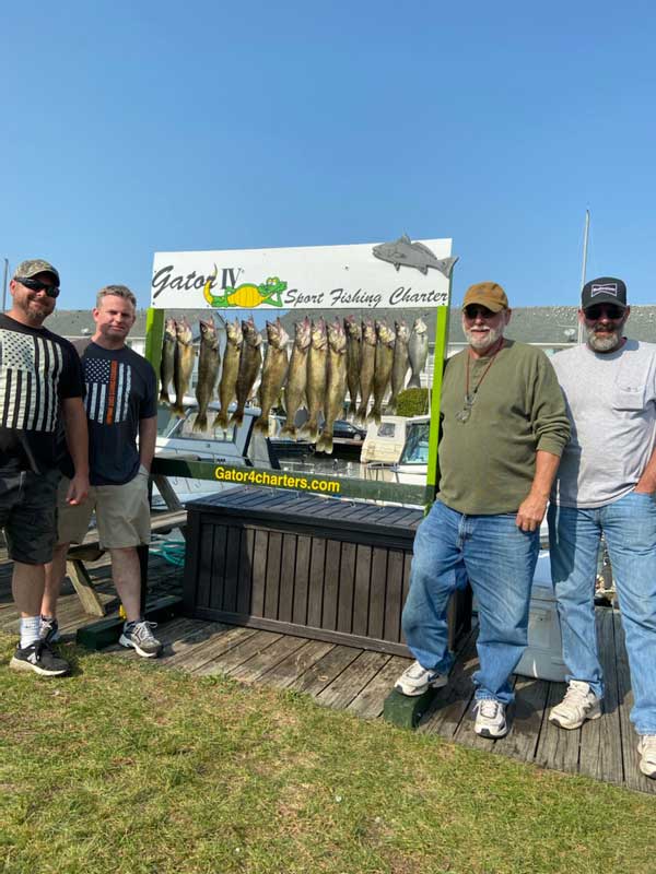 charter fishing Lake Erie