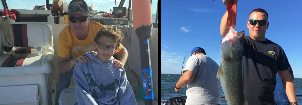 Walleye fishing Lake Erie