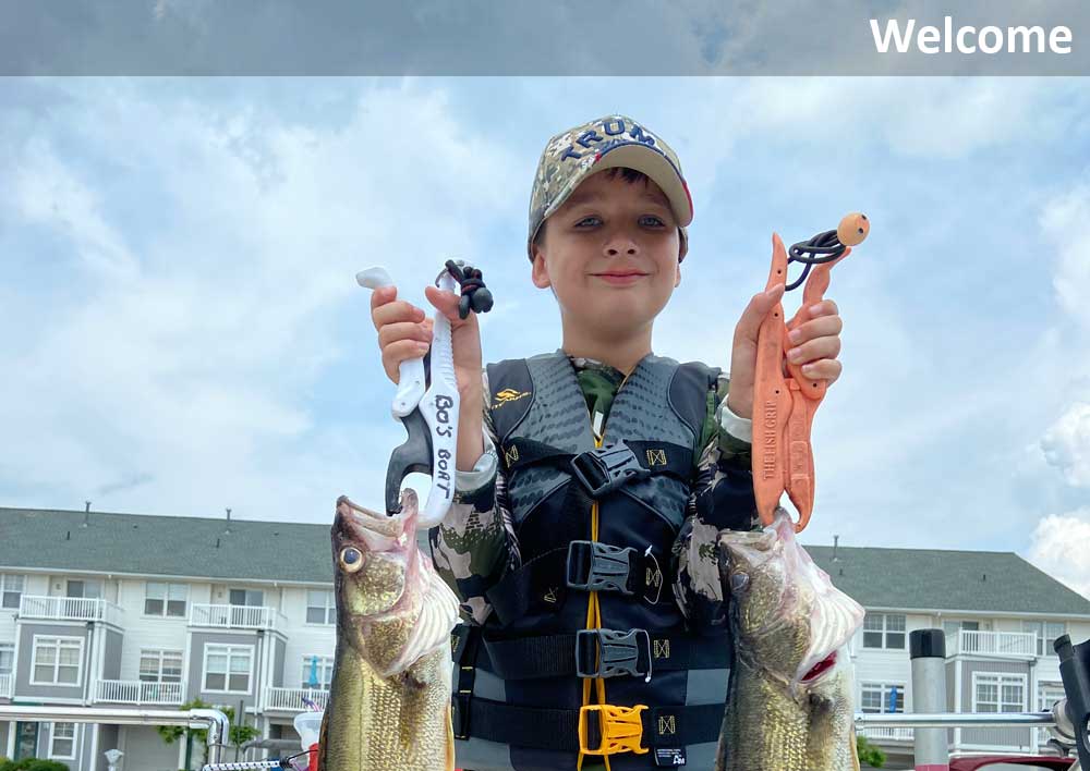 Charter fishing walleye - Lake Erie