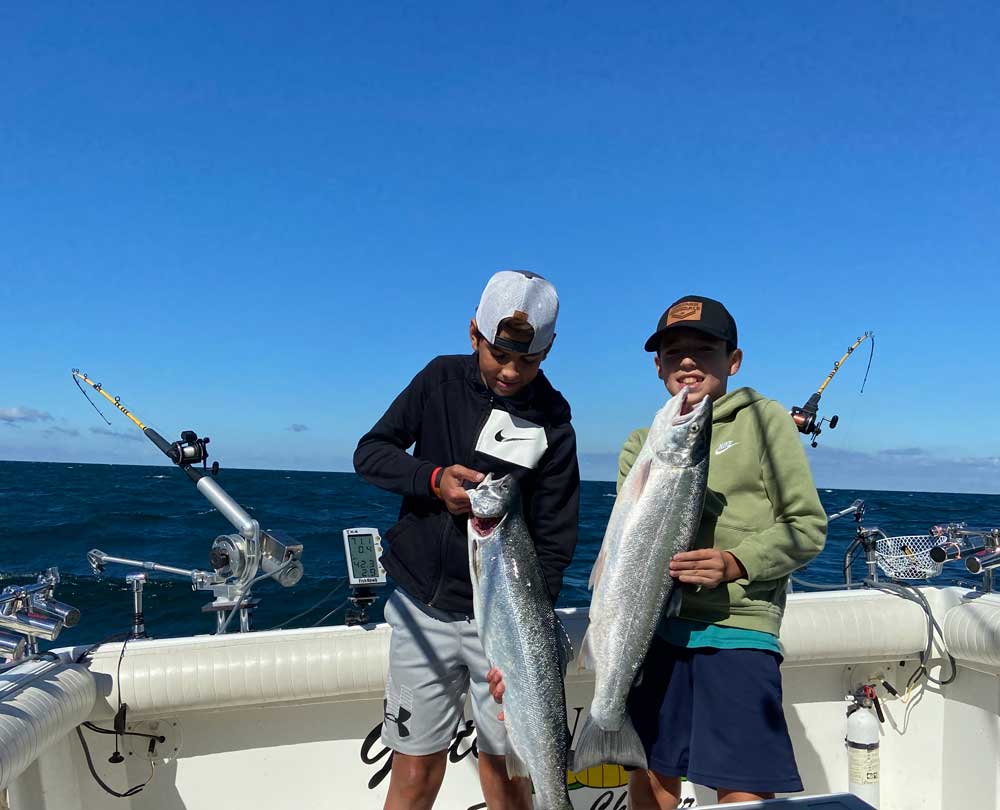 Fishing Charter for Salmon - Olcott NY