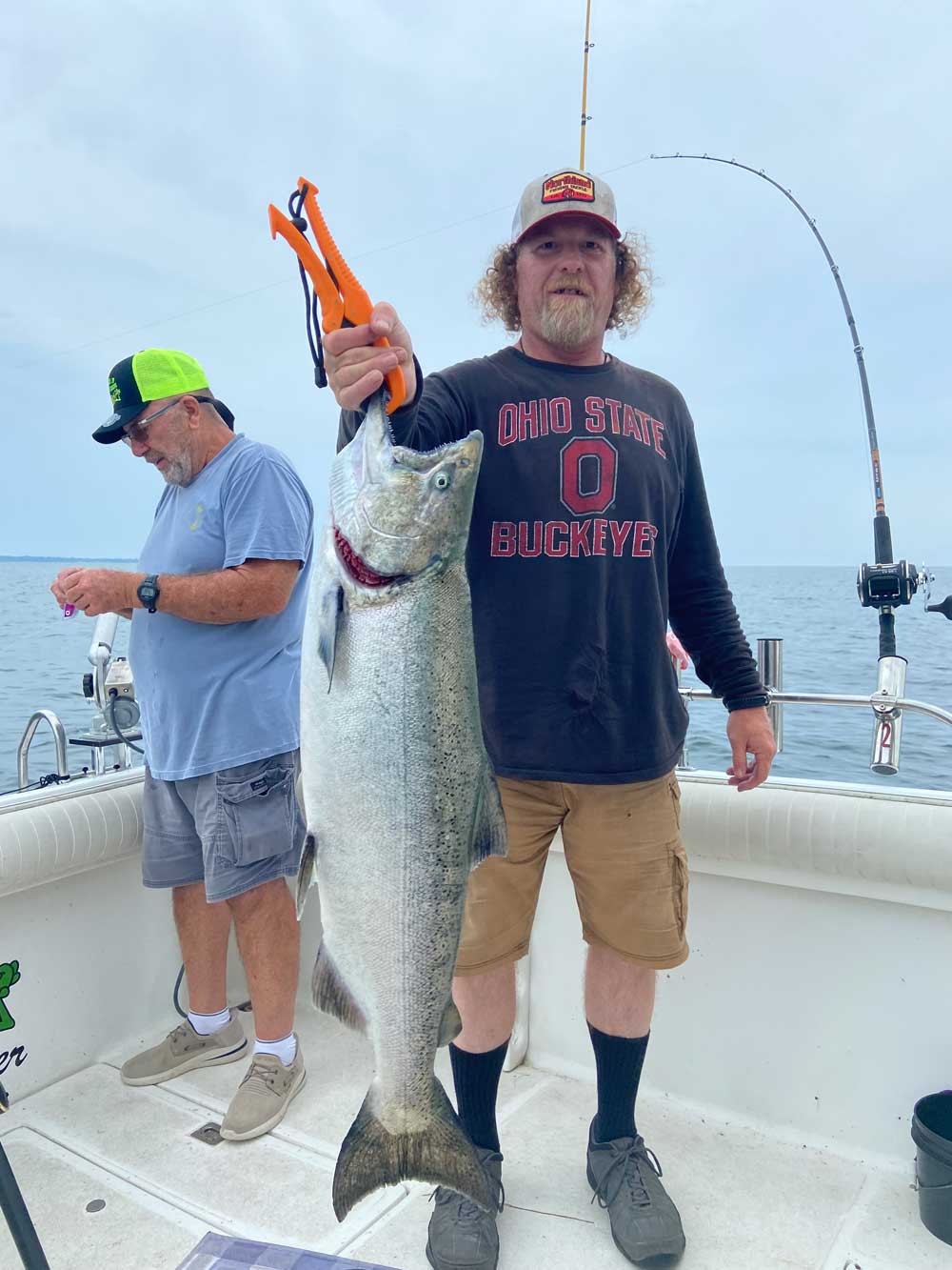 Salmon fishing guide Olcott NY