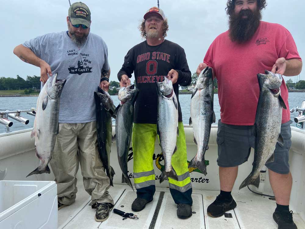 Olcott NY fishing charter - Salmon