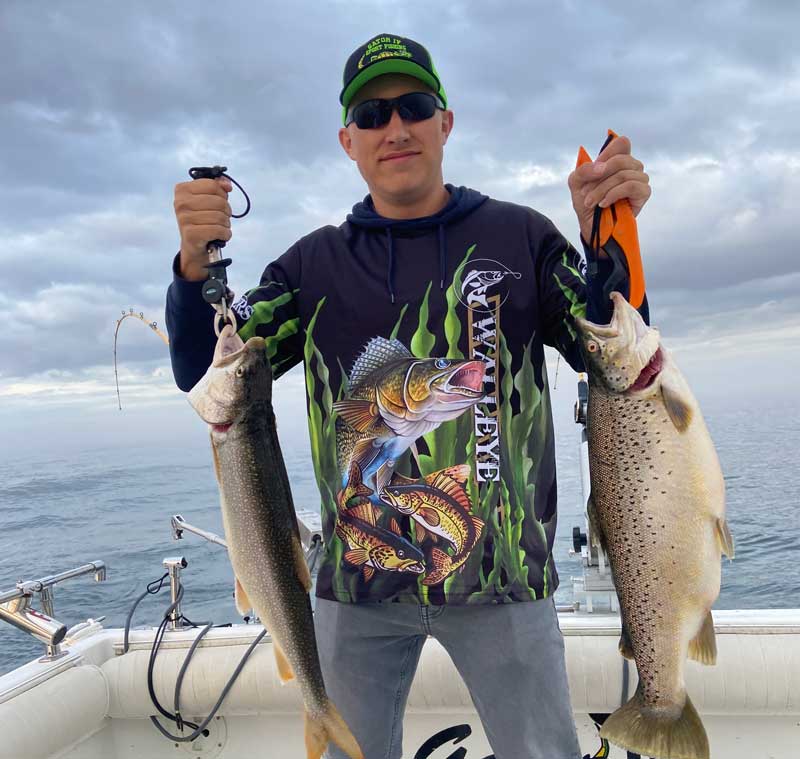 Olcott NY salmon fishing