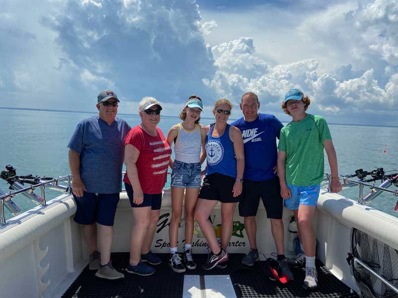 family friendly fishing on Lake Erie