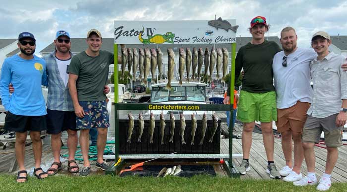 walleye fishing lake erie June 2021